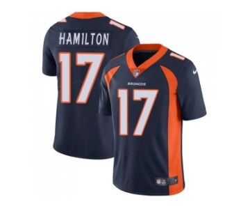 Nike Denver Broncos #17 DaeSean Hamilton Navy Blue Alternate Men Stitched NFL Vapor Untouchable Limited Jersey