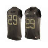 Nike Denver Broncos #29 Bradley Roby Green Men's Stitched NFL Limited Salute To Service Tank Top Jersey