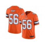 Nike Denver Broncos #56 Shane Ray Orange Men's Stitched NFL Limited Rush Jersey