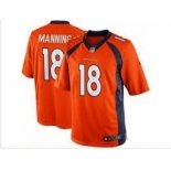 nike nfl jerseys denver broncos #18 manning orange[new nike Limited]