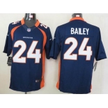 nike nfl jerseys denver broncos #24 bailey blue[nike limited]