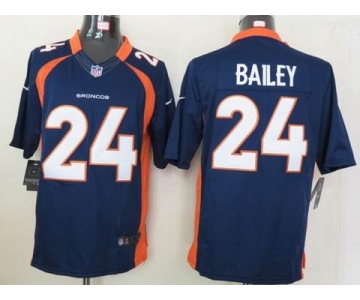 nike nfl jerseys denver broncos #24 bailey blue[nike limited]