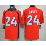 nike nfl jerseys denver broncos #24 bailey orange[nike limited]