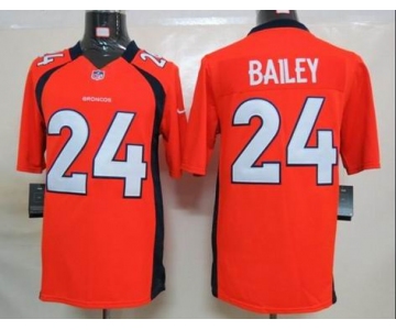 nike nfl jerseys denver broncos #24 bailey orange[nike limited]