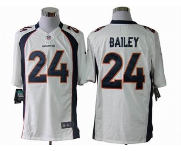 nike nfl jerseys denver broncos #24 bailey white[nike limited]