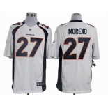 nike nfl jerseys denver broncos #27 moreno white[nike limited]