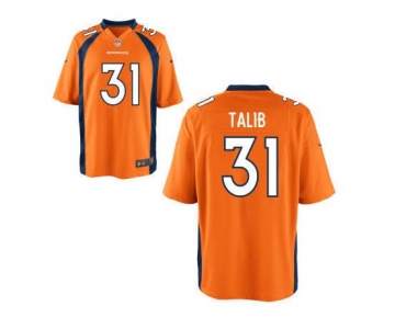 nike nfl jerseys denver broncos #31 talib orange[nike limited]