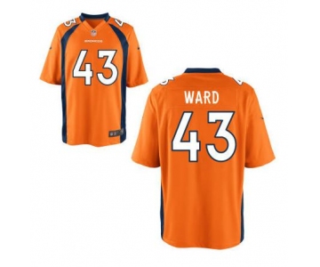 nike nfl jerseys denver broncos #43 ward orange[nike limited]