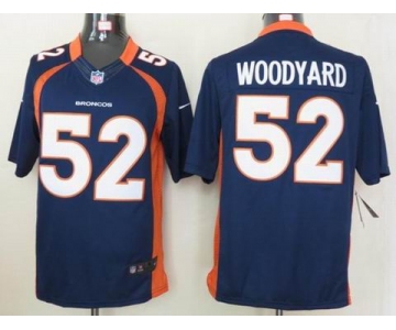 nike nfl jerseys denver broncos #52 woodyard blue[nike limited]