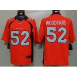 nike nfl jerseys denver broncos #52 woodyard orange[nike limited]