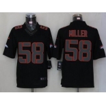 nike nfl jerseys denver broncos #58 miller black[nike limited]