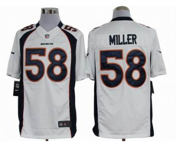 nike nfl jerseys denver broncos #58 miller white[nike limited]