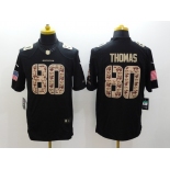 nike nfl jerseys denver broncos #80 thomas black[salute to service limited]