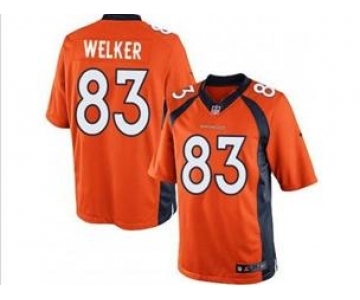 nike nfl jerseys denver broncos #83 welker orange[new nike Limited]