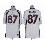 nike nfl jerseys denver broncos #87 eric decker white[nike limited]