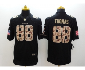 nike nfl jerseys denver broncos #88 thomas black[salute to service limited]