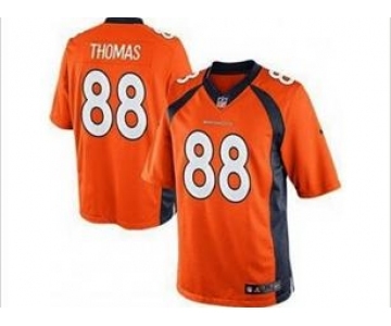 nike nfl jerseys denver broncos #88 thomas orange[new nike Limited]