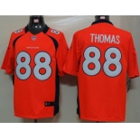 nike nfl jerseys denver broncos #88 thomas orange[nike limited]