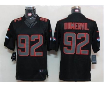 nike nfl jerseys denver broncos #92 dumervil black[nike limited]