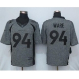 nike nfl jerseys denver broncos #94 ware gray[nike Limited]