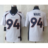 nike nfl jerseys denver broncos #94 ware white[nike Limited]