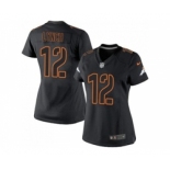 Women Nike Denver Broncos #12 Paxton Lynch Black Impact Stitched NFL Limited Jersey