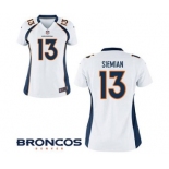 Women Nike Denver Broncos #13 Trevor Siemian Limited Green Salute to Service NFL Jersey (3)