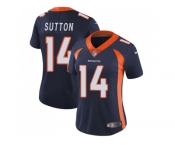 Women Nike Denver Broncos #14 Courtland Sutton Blue Alternate Stitched NFL Vapor Untouchable Limited Jersey