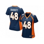 Women Nike Denver Broncos #48 Shaquil Barrett Game Navy Blue Alternate NFL Jersey