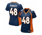 Women Nike Denver Broncos #48 Shaquil Barrett Game Navy Blue Alternate NFL Jersey