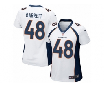 Women Nike Denver Broncos #48 Shaquil Barrett Game White NFL Jersey