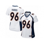 Women Nike Denver Broncos #96 Shelby Harris Game White NFL Jersey