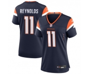 Women's Denver Broncos #11 Josh Reynolds Navy 2024 Stitched Jersey