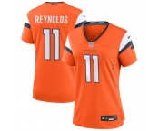 Women's Denver Broncos #11 Josh Reynolds Orange 2024 Stitched Jersey