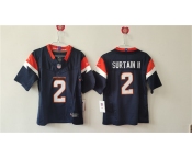 Women's Denver Broncos #2 Pat Surtain II Navy 2024 F.U.S.E. Vapor Stitched Jersey