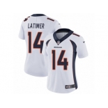 Women's Nike Denver Broncos #14 Cody Latimer Vapor Untouchable Limited White NFL Jersey