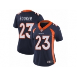 Women's Nike Denver Broncos #23 Devontae Booker Vapor Untouchable Limited Navy Blue Alternate NFL Jersey