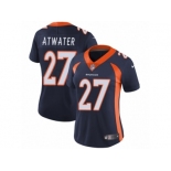 Women's Nike Denver Broncos #27 Steve Atwater Vapor Untouchable Limited Navy Blue Alternate NFL Jersey