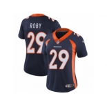 Women's Nike Denver Broncos #29 Bradley Roby Vapor Untouchable Limited Navy Blue Alternate NFL Jersey