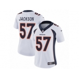 Women's Nike Denver Broncos #57 Tom Jackson Vapor Untouchable Limited White NFL Jersey