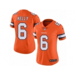 Women's Nike Denver Broncos #6 Chad Kelly Limited Orange Rush NFL Jersey