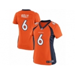 Women's Nike Denver Broncos #6 Chad Kelly Limited Orange Team Color NFL Jersey