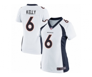 Women's Nike Denver Broncos #6 Chad Kelly Limited White NFL Jersey