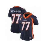 Women's Nike Denver Broncos #77 Karl Mecklenburg Vapor Untouchable Limited Navy Blue Alternate NFL Jersey