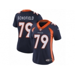 Women's Nike Denver Broncos #79 Michael Schofield Vapor Untouchable Limited Navy Blue Alternate NFL Jersey