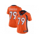 Women's Nike Denver Broncos #79 Michael Schofield Vapor Untouchable Limited Orange Team Color NFL Jersey