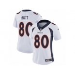 Women's Nike Denver Broncos #80 Jake Butt Vapor Untouchable Limited White NFL Jersey