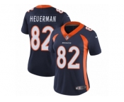 Women's Nike Denver Broncos #82 Jeff Heuerman Vapor Untouchable Limited Navy Blue Alternate NFL Jersey