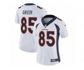 Women's Nike Denver Broncos #85 Virgil Green Vapor Untouchable Limited White NFL Jersey