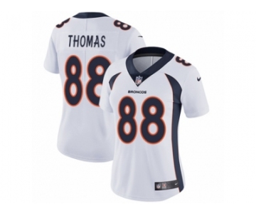 Women's Nike Denver Broncos #88 Demaryius Thomas Vapor Untouchable Limited White NFL Jersey